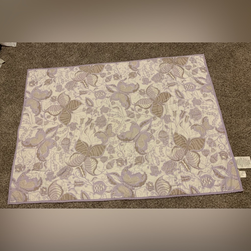 Pottery Barn Kids crib quilt